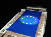 Flaga Unii Europejskiej. Przystąpienie Polski do UE